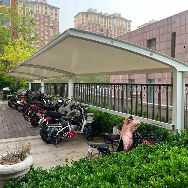 龙里县膜结构电动车棚